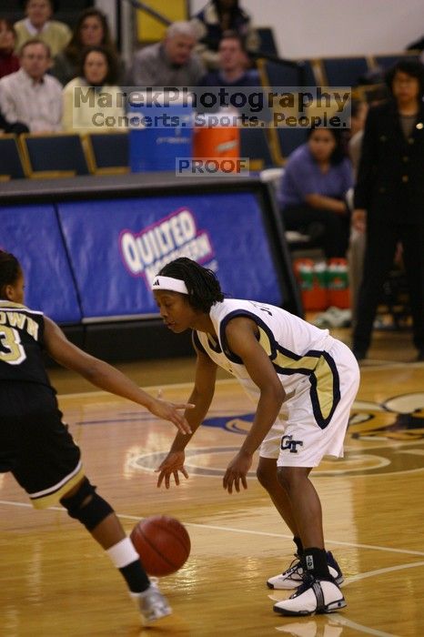 The Georgia Tech women's basketball team played Wake Forest.

Filename: IMG_1154.jpg
Aperture: f/2.8
Shutter Speed: 1/320
Body: Canon EOS DIGITAL REBEL
Lens: Canon EF 80-200mm f/2.8 L