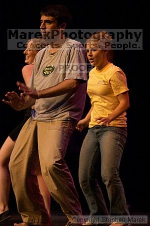 Dance contest in between acts at the Mock Rock competition at the Ferst Center.

Filename: crw_1676_std.jpg
Aperture: f/3.5
Shutter Speed: 1/160
Body: Canon EOS DIGITAL REBEL
Lens: Canon EF 80-200mm f/2.8 L