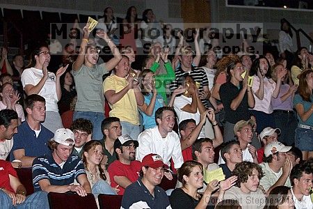 Dance contest in between acts at the Mock Rock competition at the Ferst Center.
Filename: crw_1686_std.jpg
Aperture: f/2.8
Shutter Speed: 1/160
Body: Canon EOS DIGITAL REBEL
Lens: Canon EF 80-200mm f/2.8 L