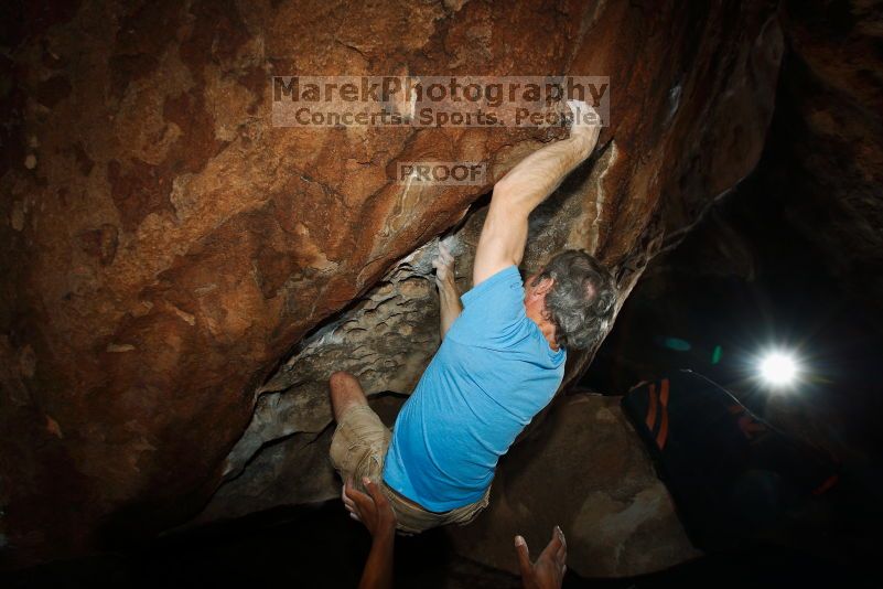 Bouldering in Hueco Tanks on 10/19/2018 with Blue Lizard Climbing and Yoga

Filename: SRM_20181019_1107210.jpg
Aperture: f/8.0
Shutter Speed: 1/250
Body: Canon EOS-1D Mark II
Lens: Canon EF 16-35mm f/2.8 L