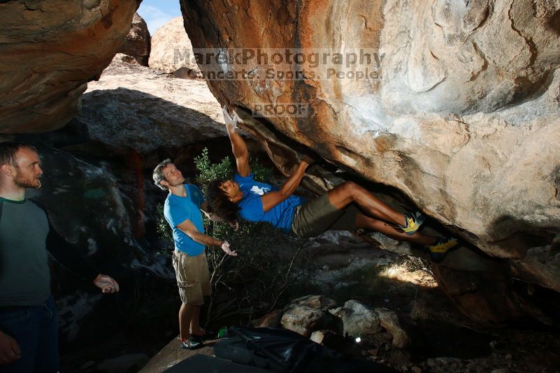 Bouldering in Hueco Tanks on 10/19/2018 with Blue Lizard Climbing and Yoga

Filename: SRM_20181019_1136100.jpg
Aperture: f/8.0
Shutter Speed: 1/250
Body: Canon EOS-1D Mark II
Lens: Canon EF 16-35mm f/2.8 L
