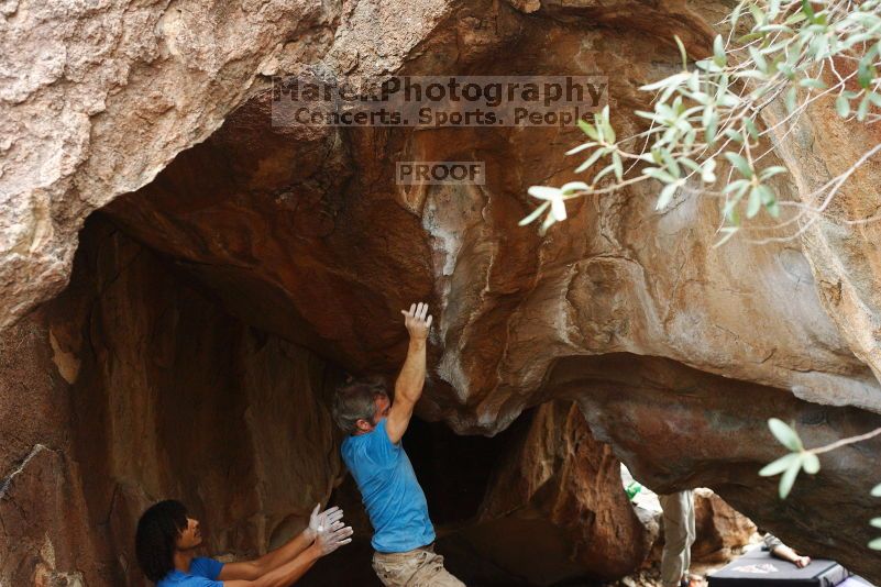 Bouldering in Hueco Tanks on 10/19/2018 with Blue Lizard Climbing and Yoga
Filename: SRM_20181019_1334532.jpg
Aperture: f/4.0
Shutter Speed: 1/400
Body: Canon EOS-1D Mark II
Lens: Canon EF 50mm f/1.8 II
