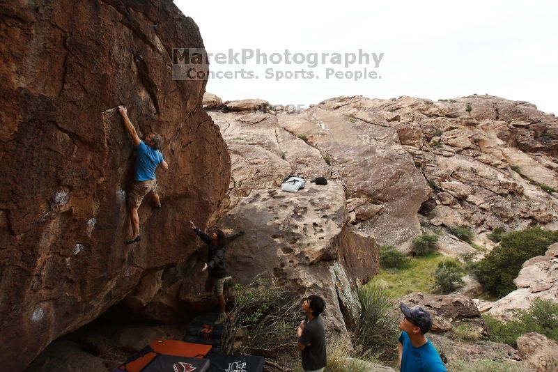 Bouldering in Hueco Tanks on 10/19/2018 with Blue Lizard Climbing and Yoga

Filename: SRM_20181019_1456440.jpg
Aperture: f/5.6
Shutter Speed: 1/800
Body: Canon EOS-1D Mark II
Lens: Canon EF 16-35mm f/2.8 L