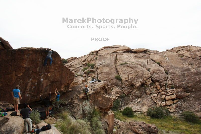 Bouldering in Hueco Tanks on 10/19/2018 with Blue Lizard Climbing and Yoga
Filename: SRM_20181019_1515370.jpg
Aperture: f/5.6
Shutter Speed: 1/500
Body: Canon EOS-1D Mark II
Lens: Canon EF 16-35mm f/2.8 L
