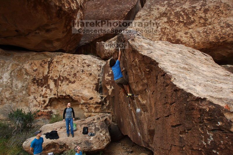 Bouldering in Hueco Tanks on 10/19/2018 with Blue Lizard Climbing and Yoga

Filename: SRM_20181019_1528100.jpg
Aperture: f/5.6
Shutter Speed: 1/320
Body: Canon EOS-1D Mark II
Lens: Canon EF 16-35mm f/2.8 L