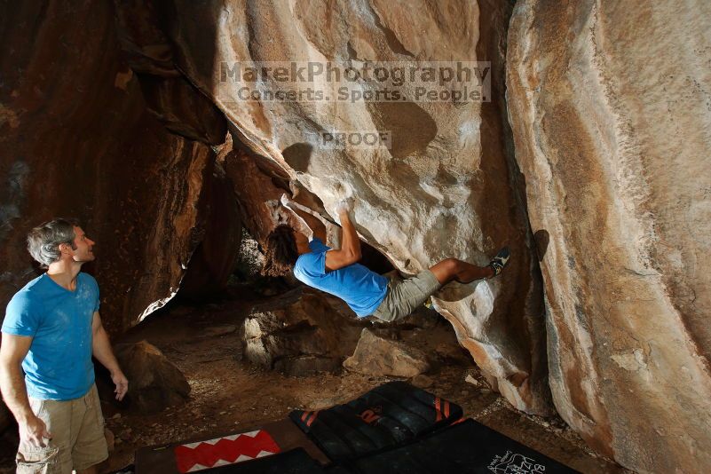 Bouldering in Hueco Tanks on 10/19/2018 with Blue Lizard Climbing and Yoga

Filename: SRM_20181019_1648590.jpg
Aperture: f/5.6
Shutter Speed: 1/250
Body: Canon EOS-1D Mark II
Lens: Canon EF 16-35mm f/2.8 L