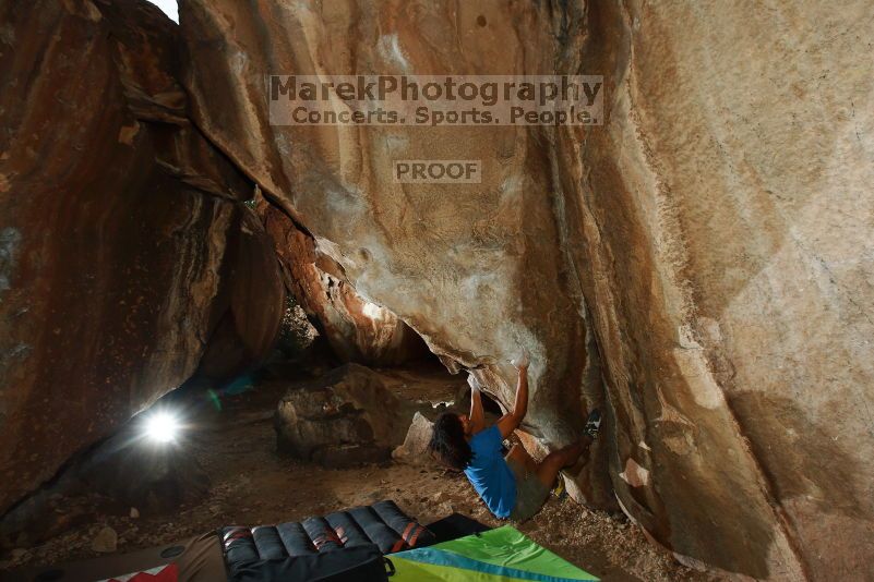 Bouldering in Hueco Tanks on 10/19/2018 with Blue Lizard Climbing and Yoga

Filename: SRM_20181019_1729420.jpg
Aperture: f/7.1
Shutter Speed: 1/250
Body: Canon EOS-1D Mark II
Lens: Canon EF 16-35mm f/2.8 L