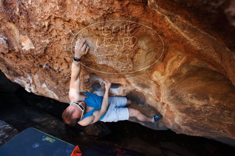 Bouldering in Hueco Tanks on 11/02/2018 with Blue Lizard Climbing and Yoga
Filename: SRM_20181102_1128450.jpg
Aperture: f/4.0
Shutter Speed: 1/320
Body: Canon EOS-1D Mark II
Lens: Canon EF 16-35mm f/2.8 L