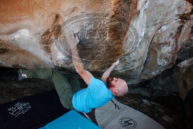 Bouldering in Hueco Tanks on 11/02/2018 with Blue Lizard Climbing and Yoga
Filename: SRM_20181102_1211090.jpg
Aperture: f/4.0
Shutter Speed: 1/400
Body: Canon EOS-1D Mark II
Lens: Canon EF 16-35mm f/2.8 L