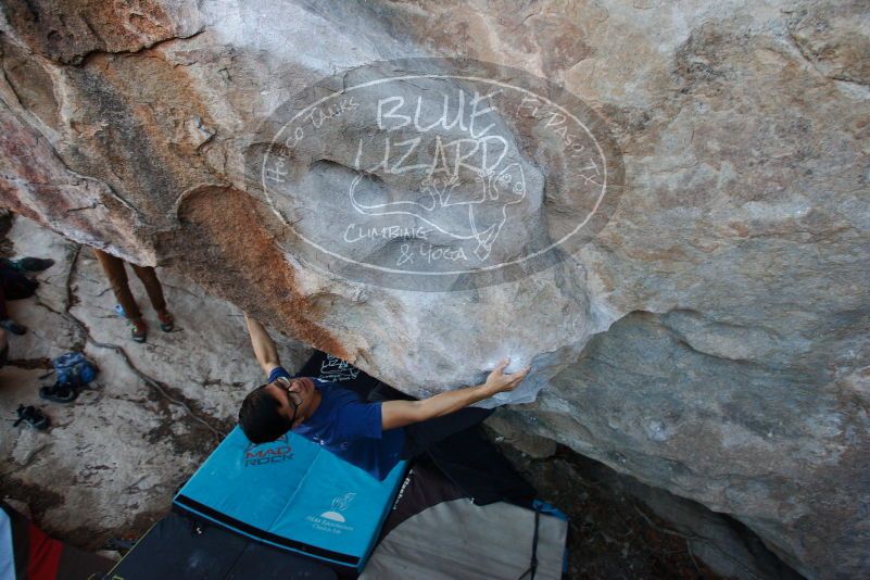 Bouldering in Hueco Tanks on 11/02/2018 with Blue Lizard Climbing and Yoga

Filename: SRM_20181102_1212390.jpg
Aperture: f/4.0
Shutter Speed: 1/400
Body: Canon EOS-1D Mark II
Lens: Canon EF 16-35mm f/2.8 L