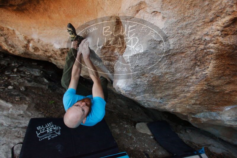 Bouldering in Hueco Tanks on 11/02/2018 with Blue Lizard Climbing and Yoga
Filename: SRM_20181102_1251050.jpg
Aperture: f/4.0
Shutter Speed: 1/320
Body: Canon EOS-1D Mark II
Lens: Canon EF 16-35mm f/2.8 L