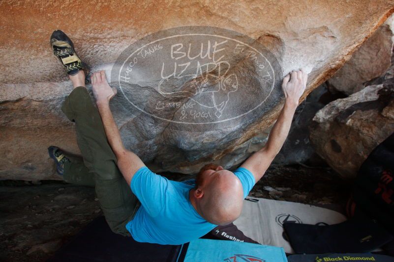 Bouldering in Hueco Tanks on 11/02/2018 with Blue Lizard Climbing and Yoga

Filename: SRM_20181102_1310290.jpg
Aperture: f/4.5
Shutter Speed: 1/250
Body: Canon EOS-1D Mark II
Lens: Canon EF 16-35mm f/2.8 L