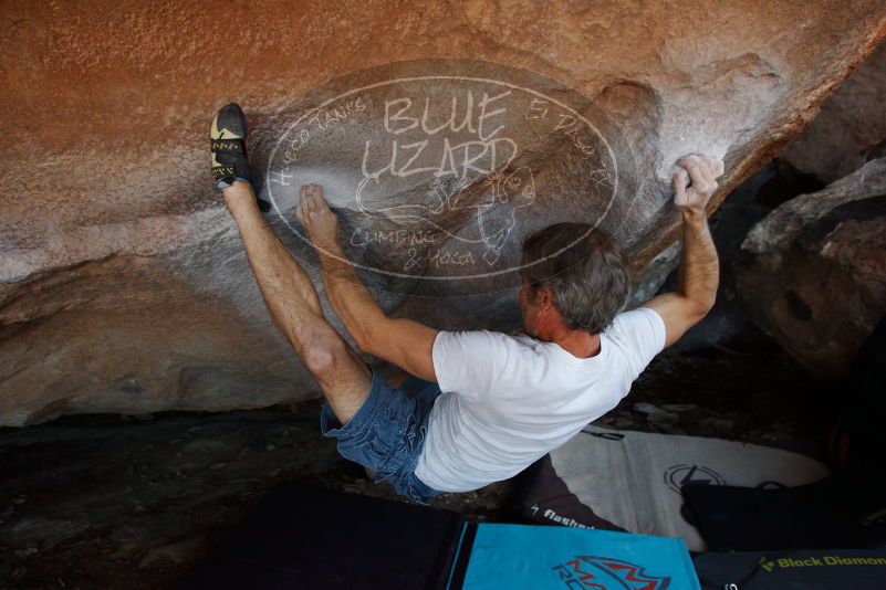 Bouldering in Hueco Tanks on 11/02/2018 with Blue Lizard Climbing and Yoga

Filename: SRM_20181102_1314540.jpg
Aperture: f/4.5
Shutter Speed: 1/400
Body: Canon EOS-1D Mark II
Lens: Canon EF 16-35mm f/2.8 L