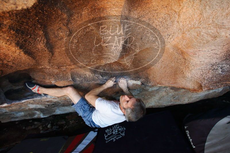 Bouldering in Hueco Tanks on 11/02/2018 with Blue Lizard Climbing and Yoga

Filename: SRM_20181102_1358180.jpg
Aperture: f/4.0
Shutter Speed: 1/400
Body: Canon EOS-1D Mark II
Lens: Canon EF 16-35mm f/2.8 L