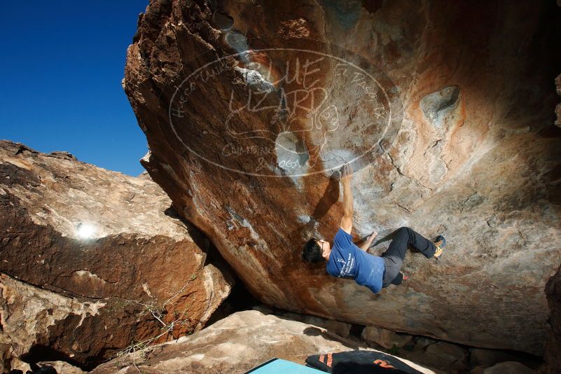 Bouldering in Hueco Tanks on 11/02/2018 with Blue Lizard Climbing and Yoga
Filename: SRM_20181102_1551480.jpg
Aperture: f/9.0
Shutter Speed: 1/250
Body: Canon EOS-1D Mark II
Lens: Canon EF 16-35mm f/2.8 L