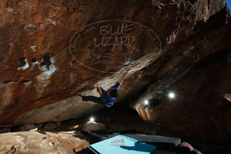 Bouldering in Hueco Tanks on 11/02/2018 with Blue Lizard Climbing and Yoga

Filename: SRM_20181102_1603270.jpg
Aperture: f/9.0
Shutter Speed: 1/250
Body: Canon EOS-1D Mark II
Lens: Canon EF 16-35mm f/2.8 L