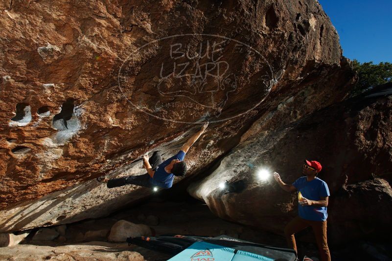 Bouldering in Hueco Tanks on 11/02/2018 with Blue Lizard Climbing and Yoga

Filename: SRM_20181102_1637370.jpg
Aperture: f/9.0
Shutter Speed: 1/250
Body: Canon EOS-1D Mark II
Lens: Canon EF 16-35mm f/2.8 L