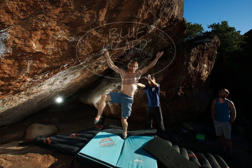 Bouldering in Hueco Tanks on 11/02/2018 with Blue Lizard Climbing and Yoga
Filename: SRM_20181102_1649530.jpg
Aperture: f/9.0
Shutter Speed: 1/250
Body: Canon EOS-1D Mark II
Lens: Canon EF 16-35mm f/2.8 L