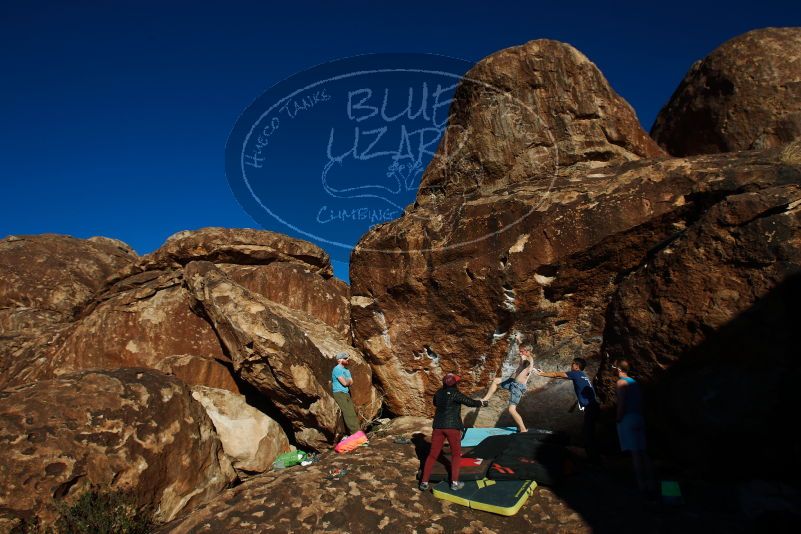 Bouldering in Hueco Tanks on 11/02/2018 with Blue Lizard Climbing and Yoga
Filename: SRM_20181102_1704340.jpg
Aperture: f/10.0
Shutter Speed: 1/250
Body: Canon EOS-1D Mark II
Lens: Canon EF 16-35mm f/2.8 L