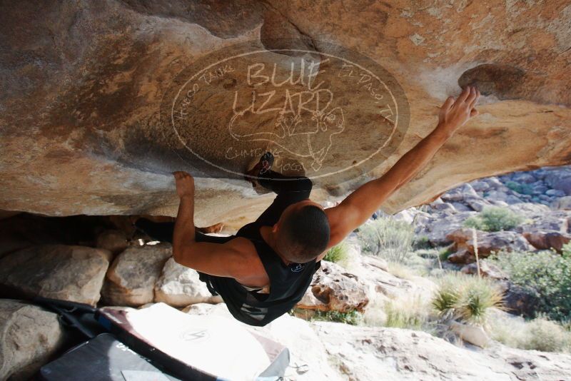 Bouldering in Hueco Tanks on 11/03/2018 with Blue Lizard Climbing and Yoga

Filename: SRM_20181103_0943311.jpg
Aperture: f/5.6
Shutter Speed: 1/500
Body: Canon EOS-1D Mark II
Lens: Canon EF 16-35mm f/2.8 L