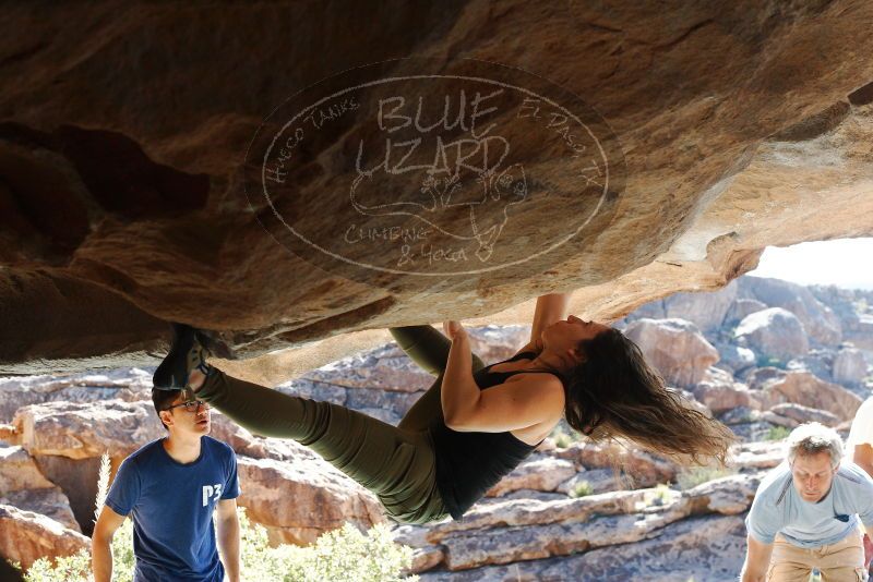 Bouldering in Hueco Tanks on 11/03/2018 with Blue Lizard Climbing and Yoga
Filename: SRM_20181103_1030521.jpg
Aperture: f/5.6
Shutter Speed: 1/400
Body: Canon EOS-1D Mark II
Lens: Canon EF 50mm f/1.8 II