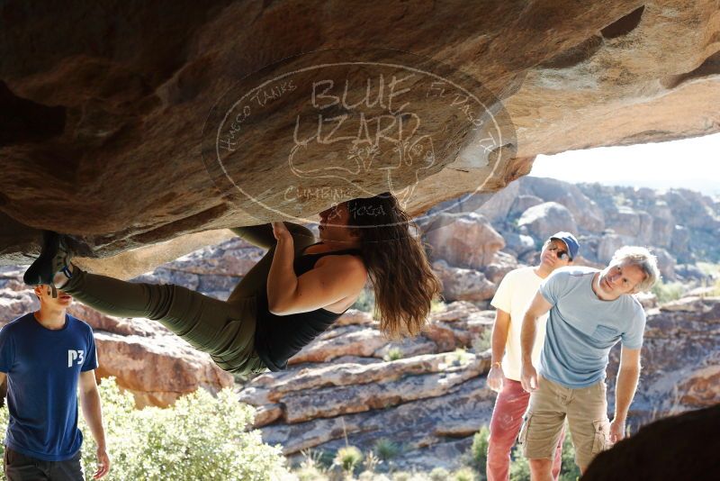 Bouldering in Hueco Tanks on 11/03/2018 with Blue Lizard Climbing and Yoga

Filename: SRM_20181103_1030592.jpg
Aperture: f/5.6
Shutter Speed: 1/500
Body: Canon EOS-1D Mark II
Lens: Canon EF 50mm f/1.8 II