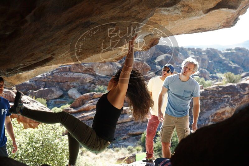 Bouldering in Hueco Tanks on 11/03/2018 with Blue Lizard Climbing and Yoga
Filename: SRM_20181103_1031040.jpg
Aperture: f/5.6
Shutter Speed: 1/640
Body: Canon EOS-1D Mark II
Lens: Canon EF 50mm f/1.8 II