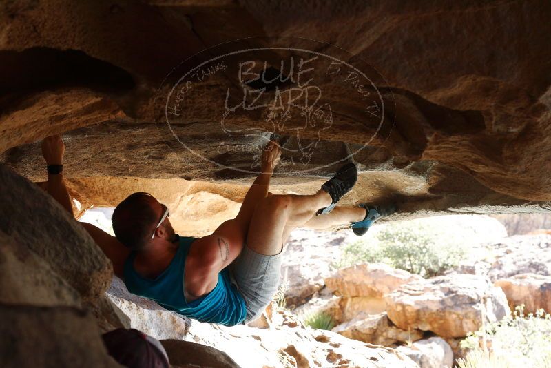 Bouldering in Hueco Tanks on 11/03/2018 with Blue Lizard Climbing and Yoga
Filename: SRM_20181103_1036510.jpg
Aperture: f/5.6
Shutter Speed: 1/250
Body: Canon EOS-1D Mark II
Lens: Canon EF 50mm f/1.8 II