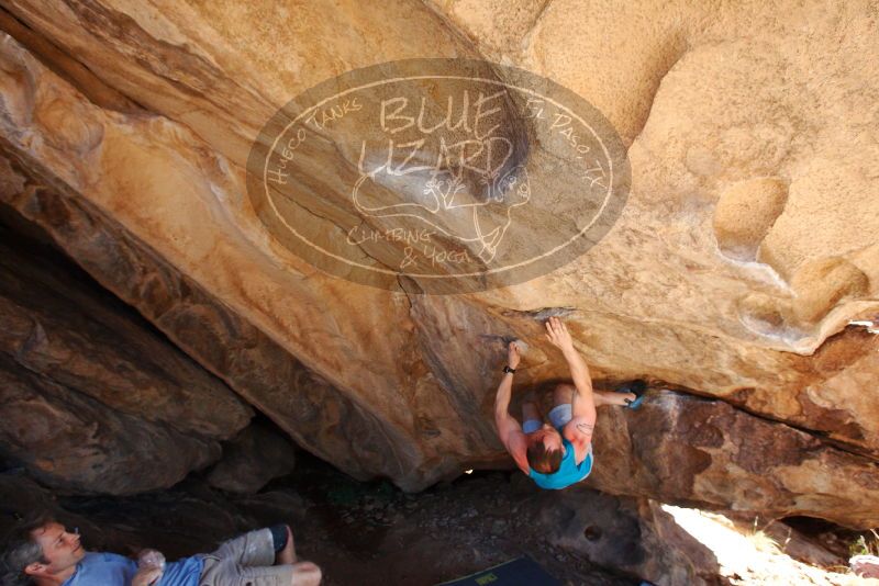 Bouldering in Hueco Tanks on 11/03/2018 with Blue Lizard Climbing and Yoga

Filename: SRM_20181103_1143500.jpg
Aperture: f/5.6
Shutter Speed: 1/400
Body: Canon EOS-1D Mark II
Lens: Canon EF 16-35mm f/2.8 L