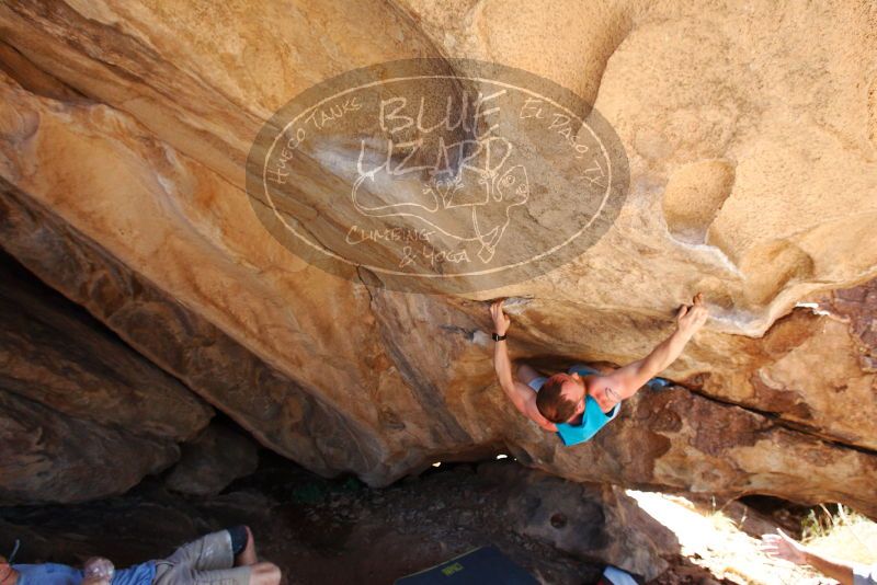 Bouldering in Hueco Tanks on 11/03/2018 with Blue Lizard Climbing and Yoga

Filename: SRM_20181103_1144010.jpg
Aperture: f/5.6
Shutter Speed: 1/400
Body: Canon EOS-1D Mark II
Lens: Canon EF 16-35mm f/2.8 L