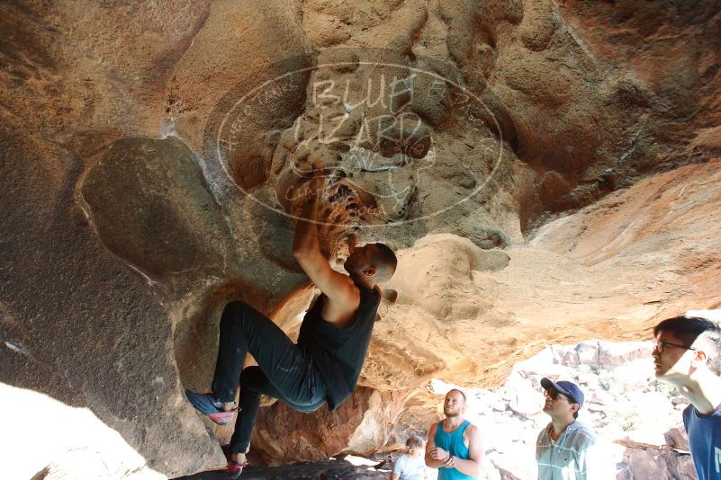 Bouldering in Hueco Tanks on 11/03/2018 with Blue Lizard Climbing and Yoga

Filename: SRM_20181103_1437300.jpg
Aperture: f/5.6
Shutter Speed: 1/250
Body: Canon EOS-1D Mark II
Lens: Canon EF 16-35mm f/2.8 L