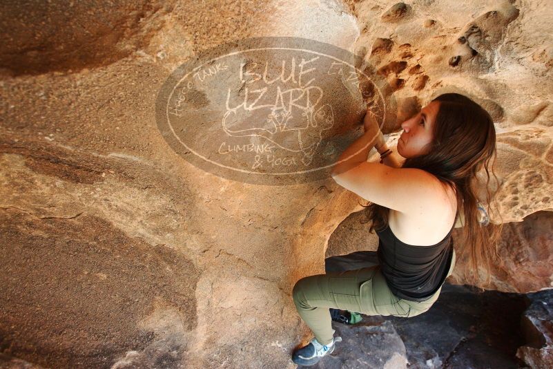 Bouldering in Hueco Tanks on 11/03/2018 with Blue Lizard Climbing and Yoga
Filename: SRM_20181103_1446370.jpg
Aperture: f/4.0
Shutter Speed: 1/320
Body: Canon EOS-1D Mark II
Lens: Canon EF 16-35mm f/2.8 L