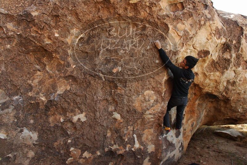 Bouldering in Hueco Tanks on 11/04/2018 with Blue Lizard Climbing and Yoga

Filename: SRM_20181104_1032210.jpg
Aperture: f/5.0
Shutter Speed: 1/320
Body: Canon EOS-1D Mark II
Lens: Canon EF 16-35mm f/2.8 L