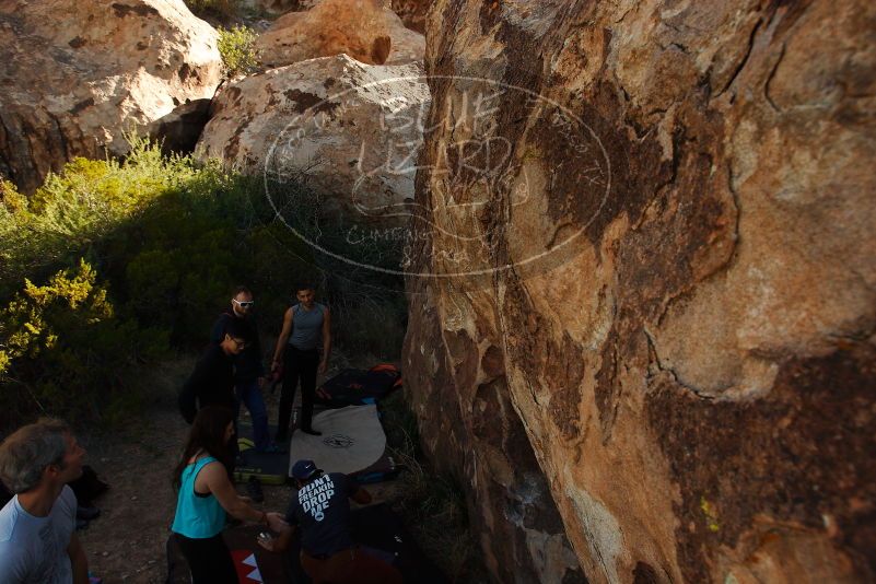 Bouldering in Hueco Tanks on 11/04/2018 with Blue Lizard Climbing and Yoga

Filename: SRM_20181104_1045370.jpg
Aperture: f/5.6
Shutter Speed: 1/800
Body: Canon EOS-1D Mark II
Lens: Canon EF 16-35mm f/2.8 L