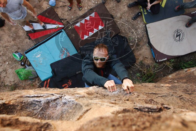 Bouldering in Hueco Tanks on 11/04/2018 with Blue Lizard Climbing and Yoga
Filename: SRM_20181104_1050450.jpg
Aperture: f/5.6
Shutter Speed: 1/200
Body: Canon EOS-1D Mark II
Lens: Canon EF 16-35mm f/2.8 L