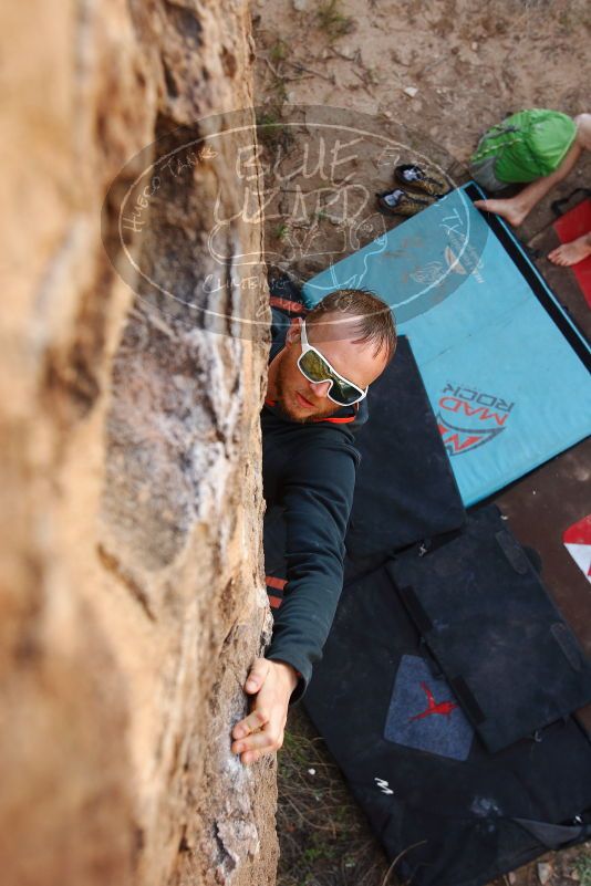 Bouldering in Hueco Tanks on 11/04/2018 with Blue Lizard Climbing and Yoga

Filename: SRM_20181104_1056260.jpg
Aperture: f/4.0
Shutter Speed: 1/320
Body: Canon EOS-1D Mark II
Lens: Canon EF 16-35mm f/2.8 L