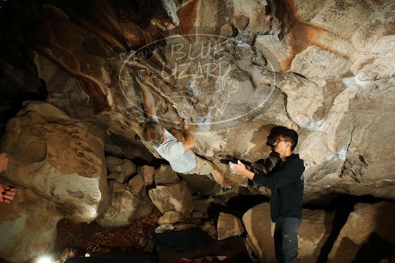 Bouldering in Hueco Tanks on 11/04/2018 with Blue Lizard Climbing and Yoga

Filename: SRM_20181104_1156300.jpg
Aperture: f/8.0
Shutter Speed: 1/250
Body: Canon EOS-1D Mark II
Lens: Canon EF 16-35mm f/2.8 L