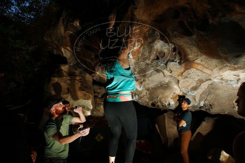 Bouldering in Hueco Tanks on 11/04/2018 with Blue Lizard Climbing and Yoga

Filename: SRM_20181104_1235350.jpg
Aperture: f/8.0
Shutter Speed: 1/250
Body: Canon EOS-1D Mark II
Lens: Canon EF 16-35mm f/2.8 L