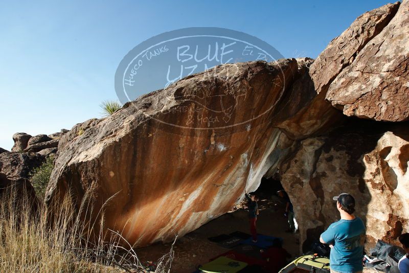 Bouldering in Hueco Tanks on 11/10/2018 with Blue Lizard Climbing and Yoga

Filename: SRM_20181110_1549380.jpg
Aperture: f/8.0
Shutter Speed: 1/250
Body: Canon EOS-1D Mark II
Lens: Canon EF 16-35mm f/2.8 L