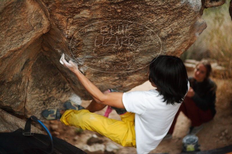 Bouldering in Hueco Tanks on 11/10/2018 with Blue Lizard Climbing and Yoga

Filename: SRM_20181110_1813390.jpg
Aperture: f/1.8
Shutter Speed: 1/160
Body: Canon EOS-1D Mark II
Lens: Canon EF 50mm f/1.8 II