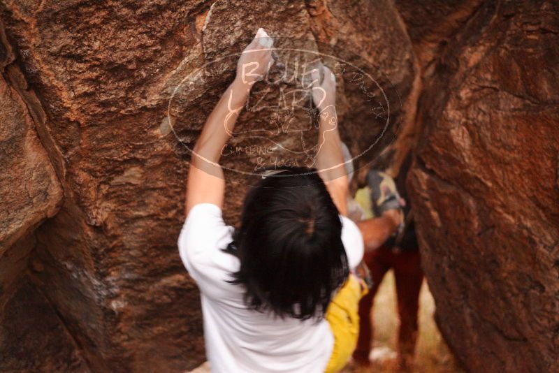 Bouldering in Hueco Tanks on 11/10/2018 with Blue Lizard Climbing and Yoga

Filename: SRM_20181110_1824550.jpg
Aperture: f/1.8
Shutter Speed: 1/25
Body: Canon EOS-1D Mark II
Lens: Canon EF 50mm f/1.8 II