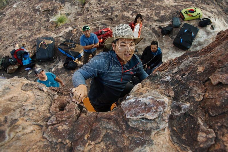 Bouldering in Hueco Tanks on 11/10/2018 with Blue Lizard Climbing and Yoga

Filename: SRM_20181110_1714540.jpg
Aperture: f/3.5
Shutter Speed: 1/320
Body: Canon EOS-1D Mark II
Lens: Canon EF 16-35mm f/2.8 L