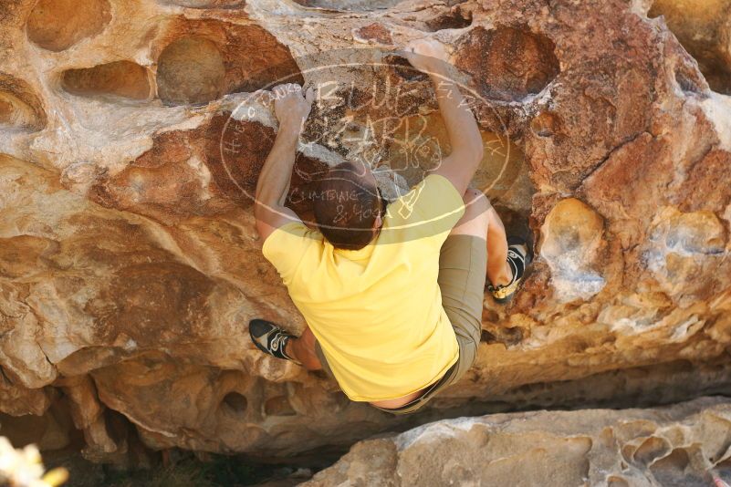 Bouldering in Hueco Tanks on 11/11/2018 with Blue Lizard Climbing and Yoga
Filename: SRM_20181111_1155320.jpg
Aperture: f/4.0
Shutter Speed: 1/400
Body: Canon EOS-1D Mark II
Lens: Canon EF 50mm f/1.8 II