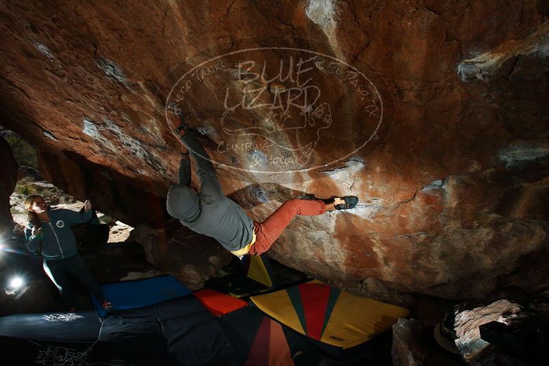 Bouldering in Hueco Tanks on 11/11/2018 with Blue Lizard Climbing and Yoga

Filename: SRM_20181111_1448120.jpg
Aperture: f/8.0
Shutter Speed: 1/250
Body: Canon EOS-1D Mark II
Lens: Canon EF 16-35mm f/2.8 L