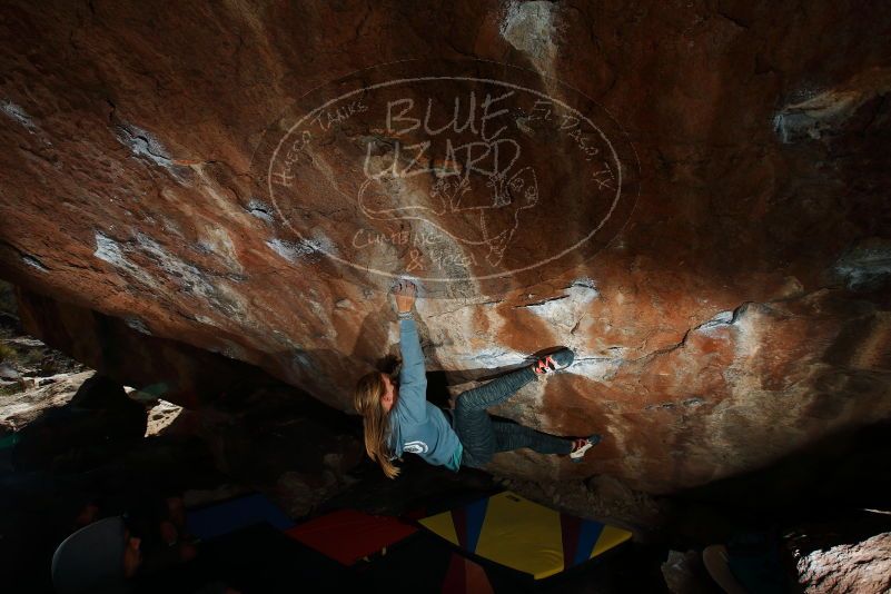 Bouldering in Hueco Tanks on 11/11/2018 with Blue Lizard Climbing and Yoga
Filename: SRM_20181111_1521530.jpg
Aperture: f/9.0
Shutter Speed: 1/250
Body: Canon EOS-1D Mark II
Lens: Canon EF 16-35mm f/2.8 L