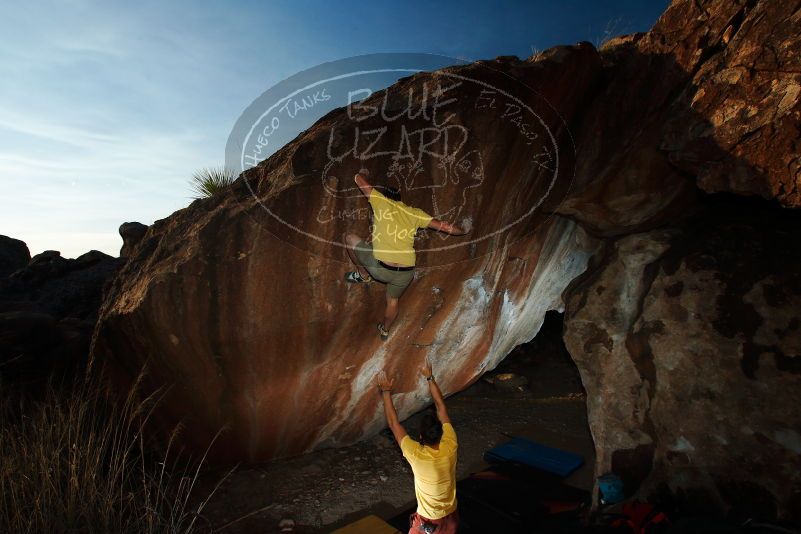 Bouldering in Hueco Tanks on 11/11/2018 with Blue Lizard Climbing and Yoga

Filename: SRM_20181111_1723470.jpg
Aperture: f/8.0
Shutter Speed: 1/250
Body: Canon EOS-1D Mark II
Lens: Canon EF 16-35mm f/2.8 L