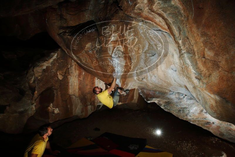 Bouldering in Hueco Tanks on 11/11/2018 with Blue Lizard Climbing and Yoga
Filename: SRM_20181111_1817420.jpg
Aperture: f/8.0
Shutter Speed: 1/250
Body: Canon EOS-1D Mark II
Lens: Canon EF 16-35mm f/2.8 L