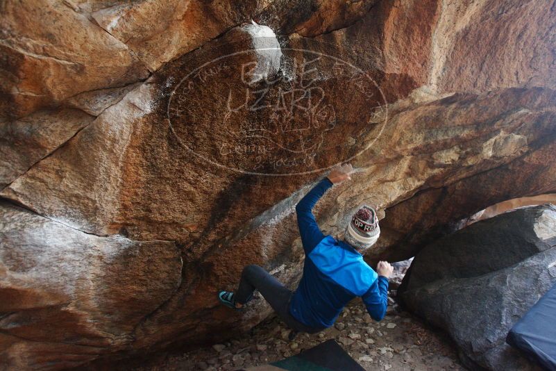 Bouldering in Hueco Tanks on 11/24/2018 with Blue Lizard Climbing and Yoga

Filename: SRM_20181124_1116380.jpg
Aperture: f/2.8
Shutter Speed: 1/250
Body: Canon EOS-1D Mark II
Lens: Canon EF 16-35mm f/2.8 L