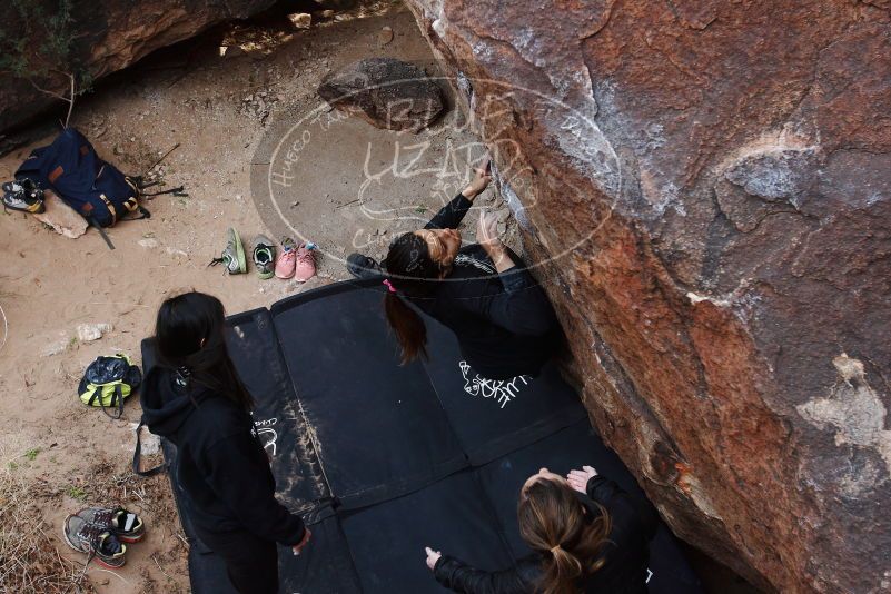 Bouldering in Hueco Tanks on 11/24/2018 with Blue Lizard Climbing and Yoga

Filename: SRM_20181124_1135360.jpg
Aperture: f/5.6
Shutter Speed: 1/250
Body: Canon EOS-1D Mark II
Lens: Canon EF 16-35mm f/2.8 L