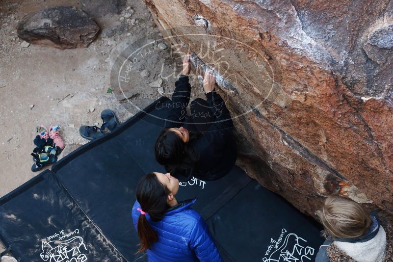 Bouldering in Hueco Tanks on 11/24/2018 with Blue Lizard Climbing and Yoga

Filename: SRM_20181124_1146491.jpg
Aperture: f/4.0
Shutter Speed: 1/250
Body: Canon EOS-1D Mark II
Lens: Canon EF 50mm f/1.8 II